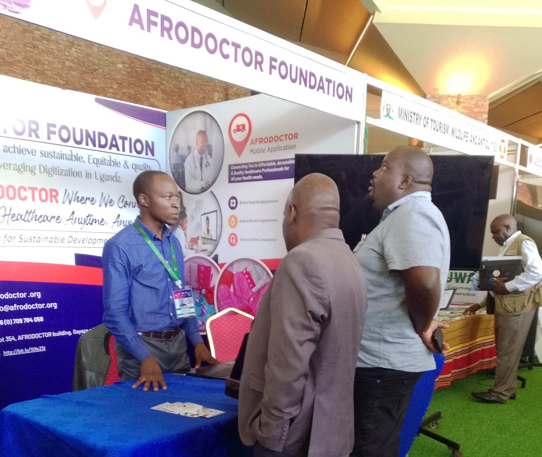 Afrodoctor Foundation Showcases Digital Health Innovation at the 11th ARFSD – At Munyonyo