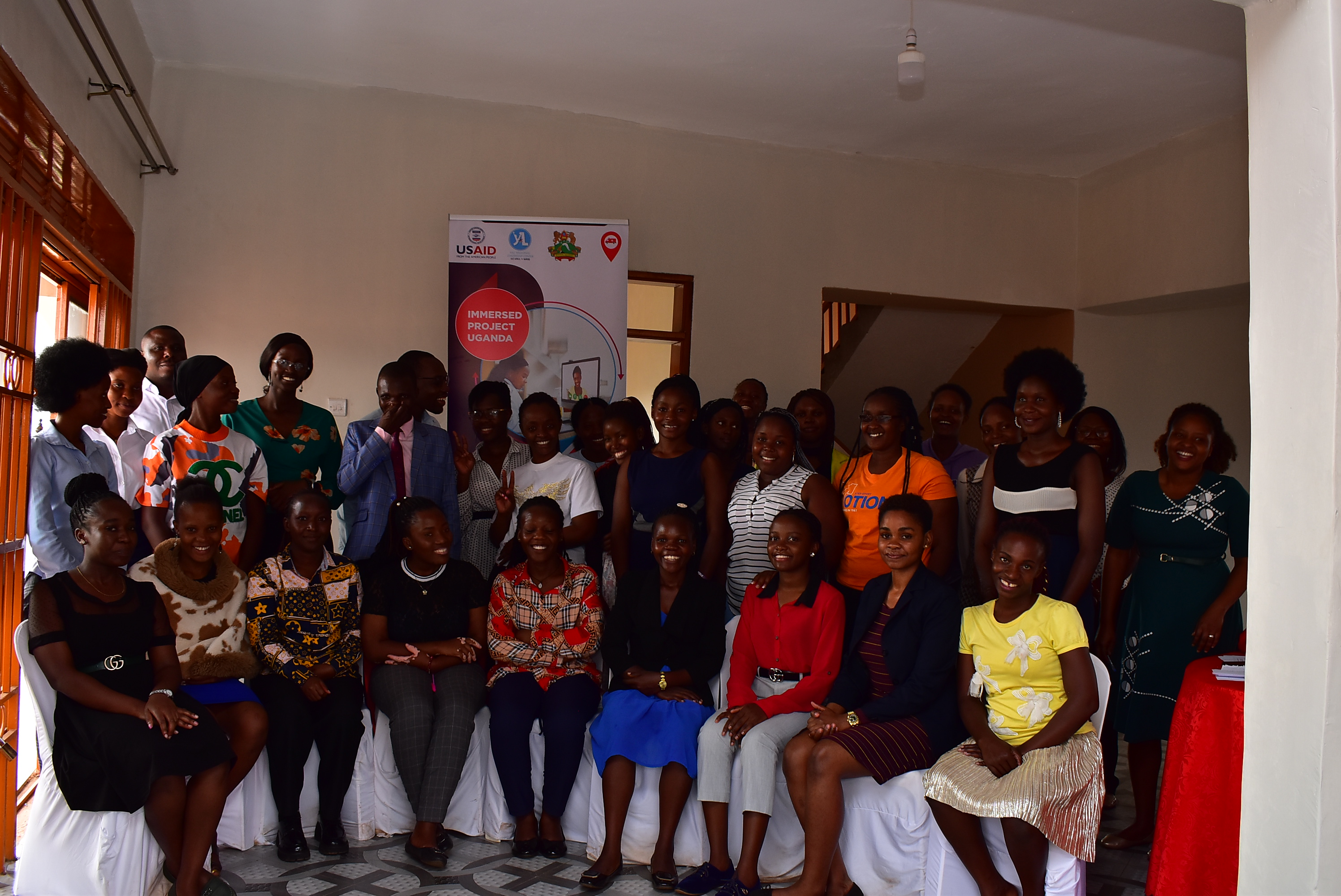 Group photo after training session
