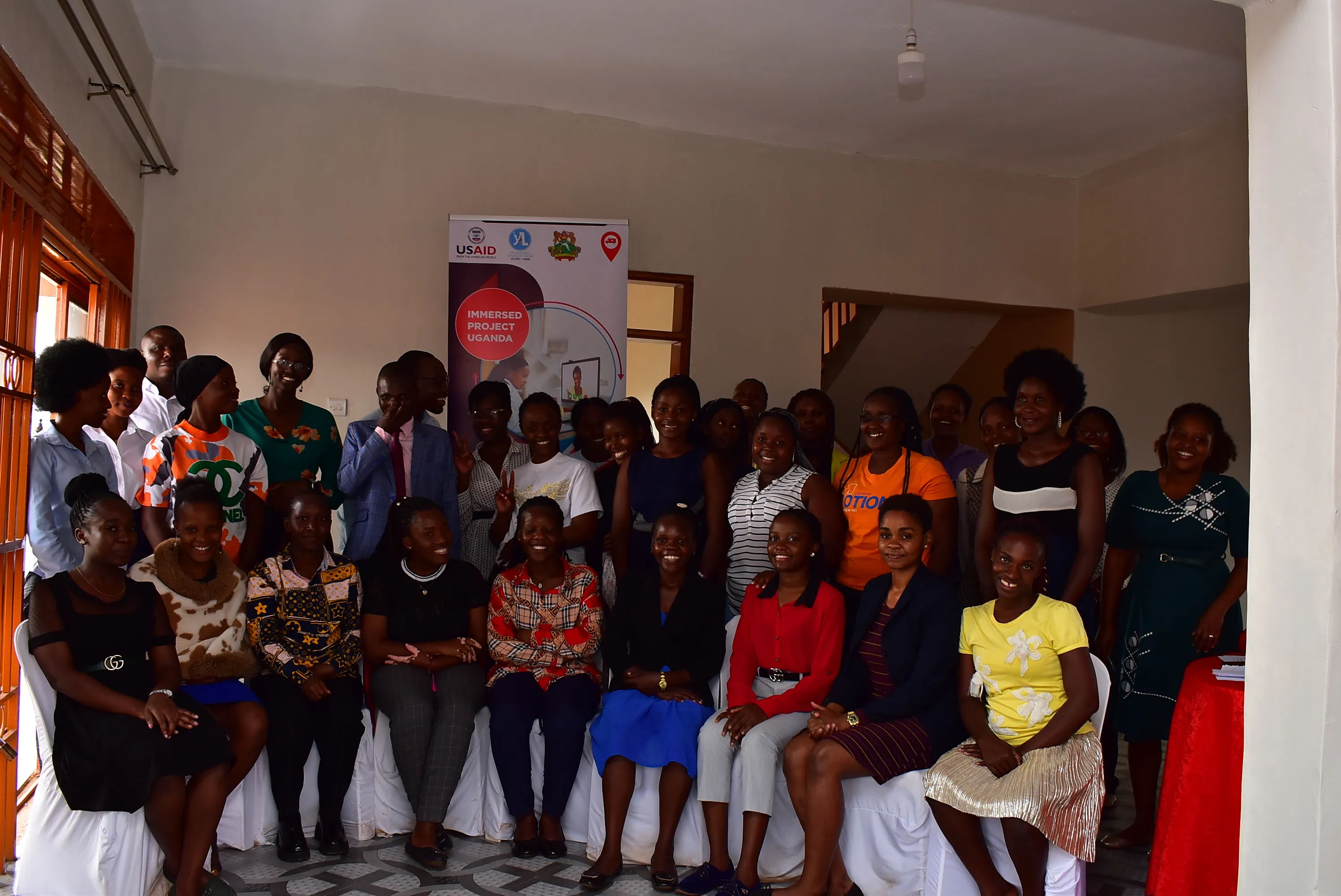 Group photo after training session