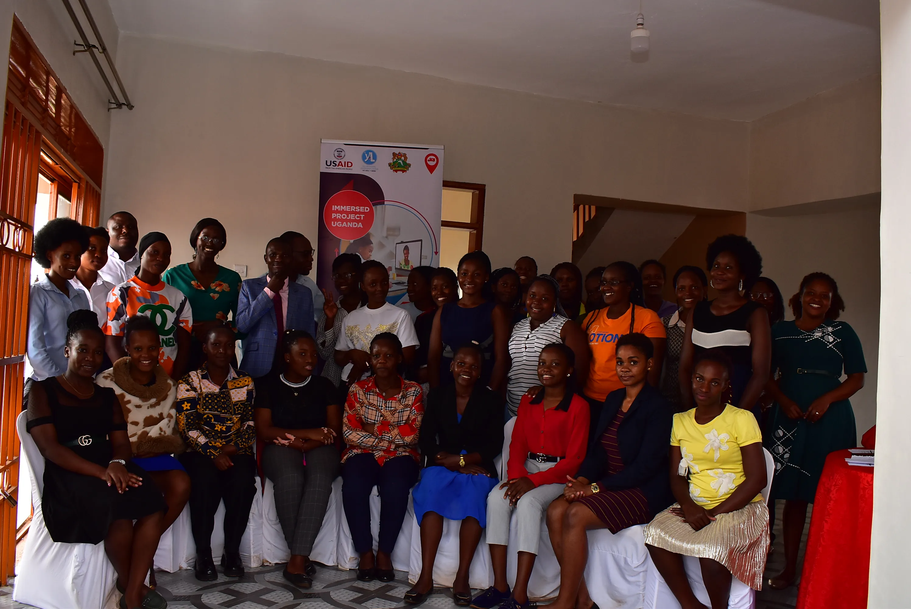 Group photo after training session 2