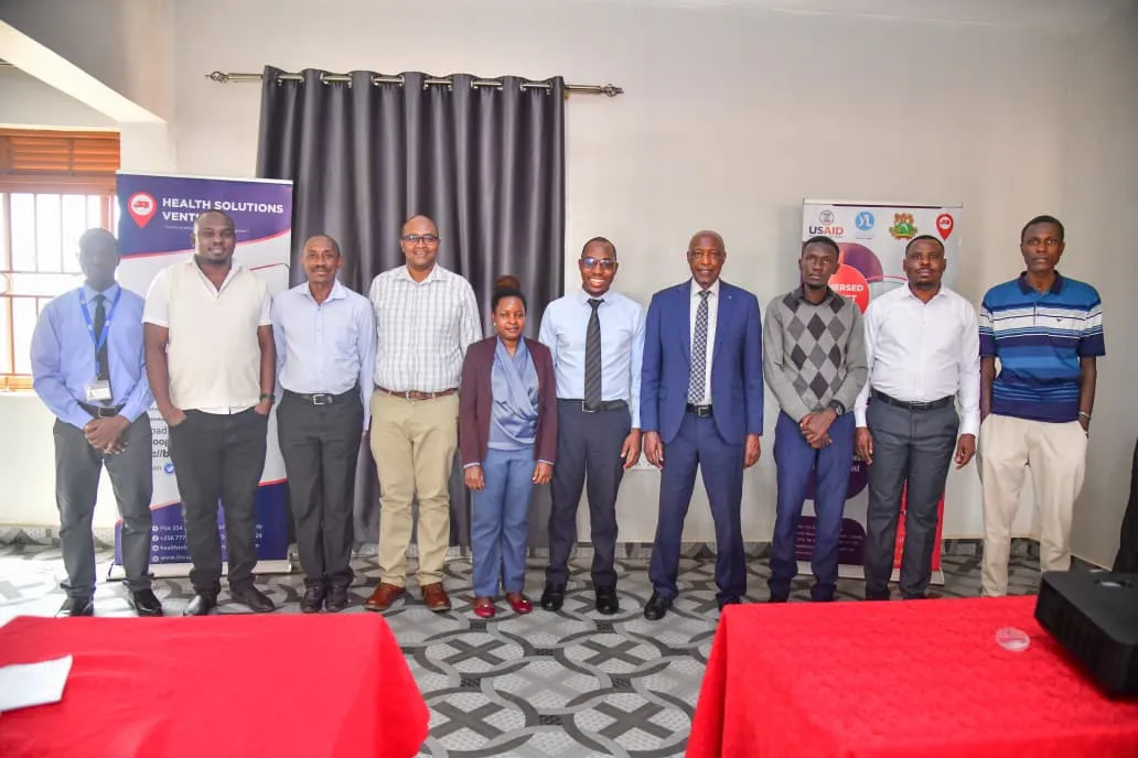 Team members group photo with the Kenyatta University Vice Chancellor